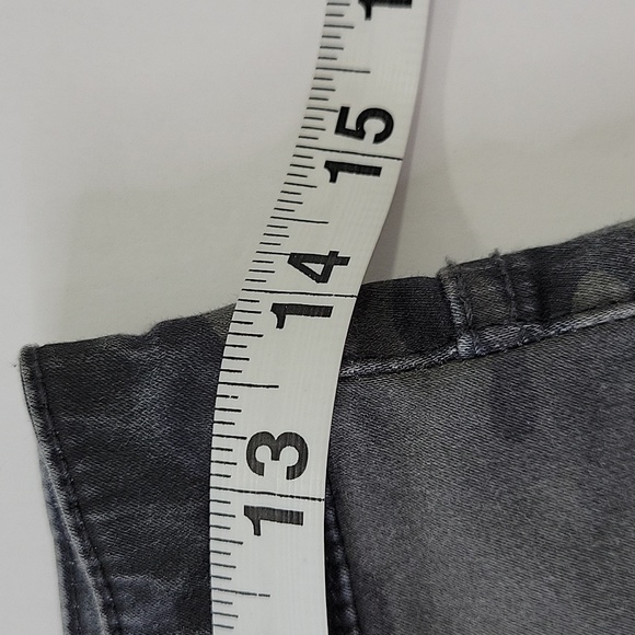 Mossimo Denim Gray Camo High Rise Jegging SZ 2 - Picture 8 of 15